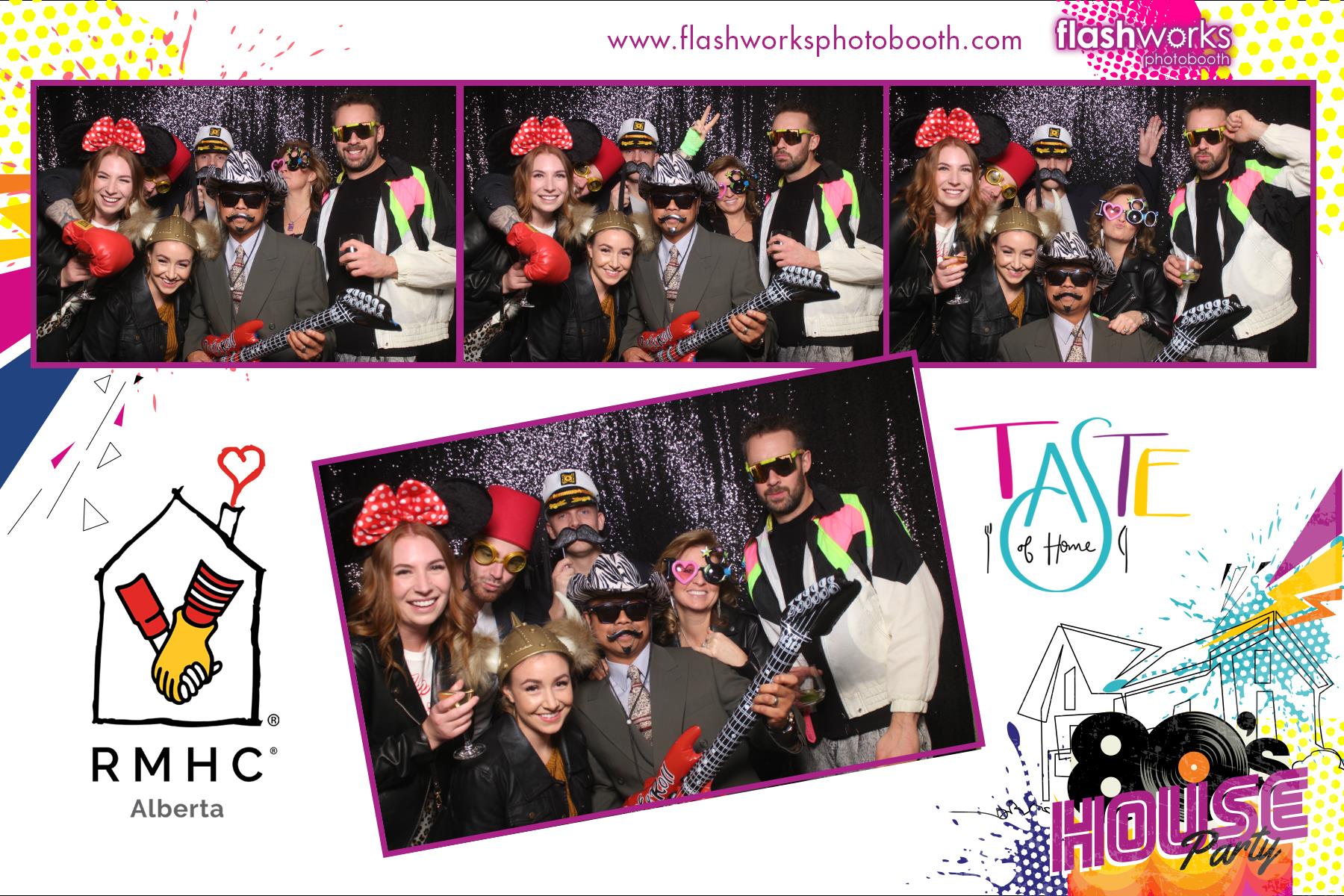 RMHC Alberta - Taste of Home Gala - 80s House Party | View more photos from the event at gallery.flashworksphotobooth.com/u/FlashworksPhotoboothInc/RMHC-Alberta-Taste-of-Home-Gala-80s-House-Party